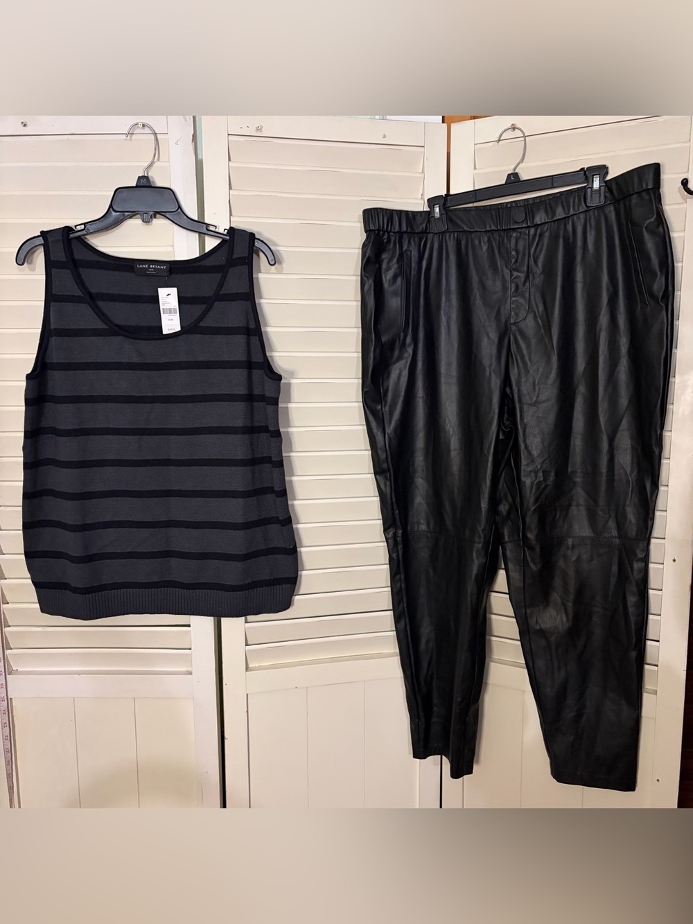 Two piece PREMIUM outfit including NWT Catos pants and NWT top from Lane Bryant